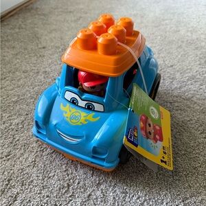 NEW Mega Bloks Ricky Race Car